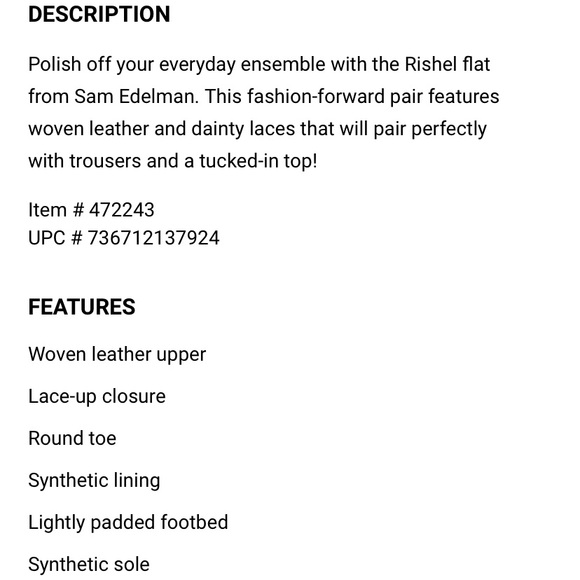 Sam Edelman Rishel Flat - Picture 3 of 3